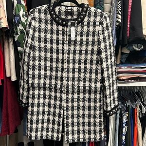 Alice + Olivia Deon Two - Fer Box Jacket